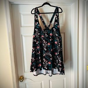 Hot Topic Suspender Skirt.
